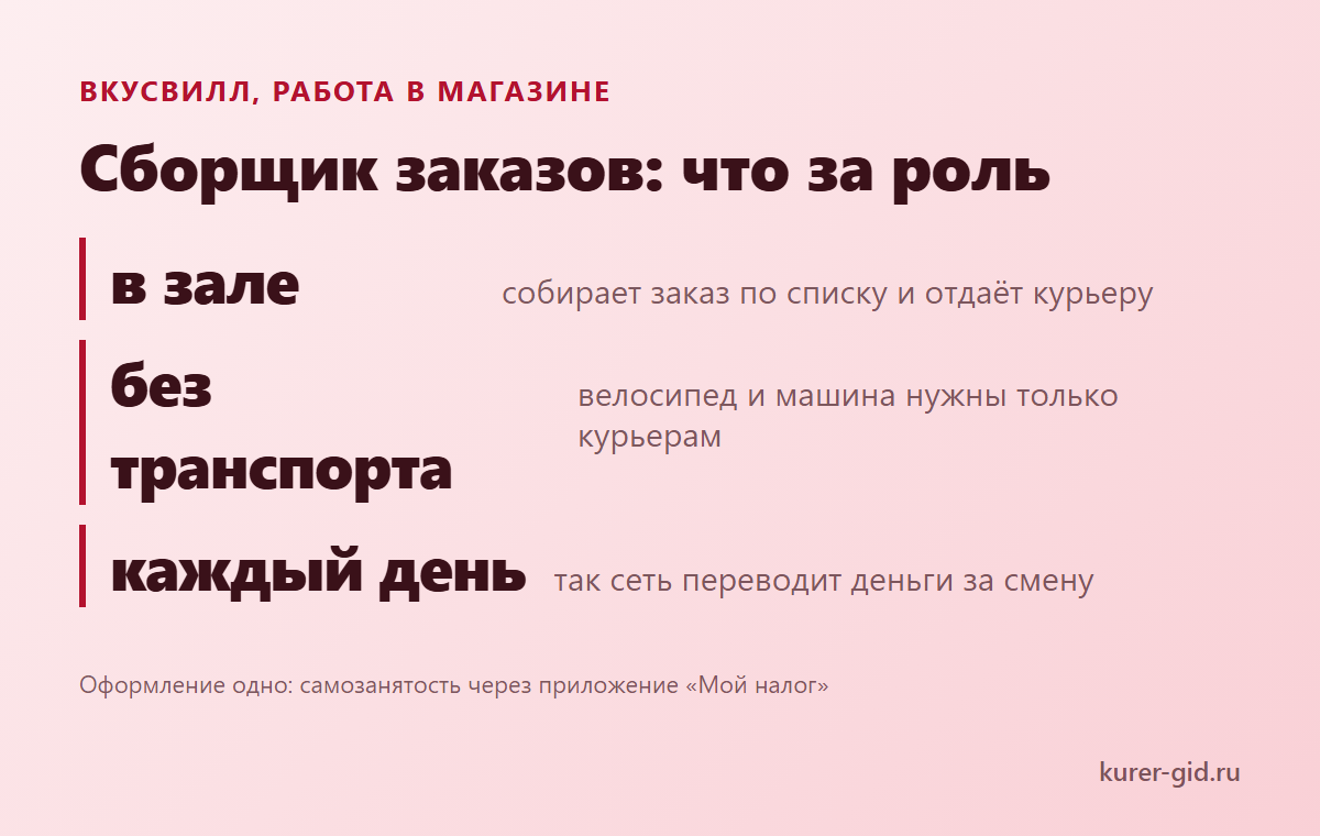 Сборщик во ВкусВилле: что за работа и что за деньги