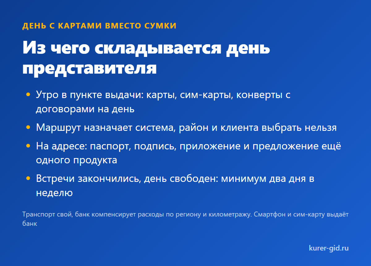 Из чего складывается день представителя Т-Банка