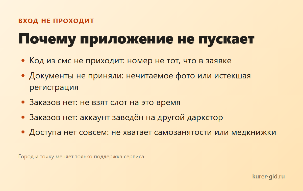 Почему приложение не пускает и что делать