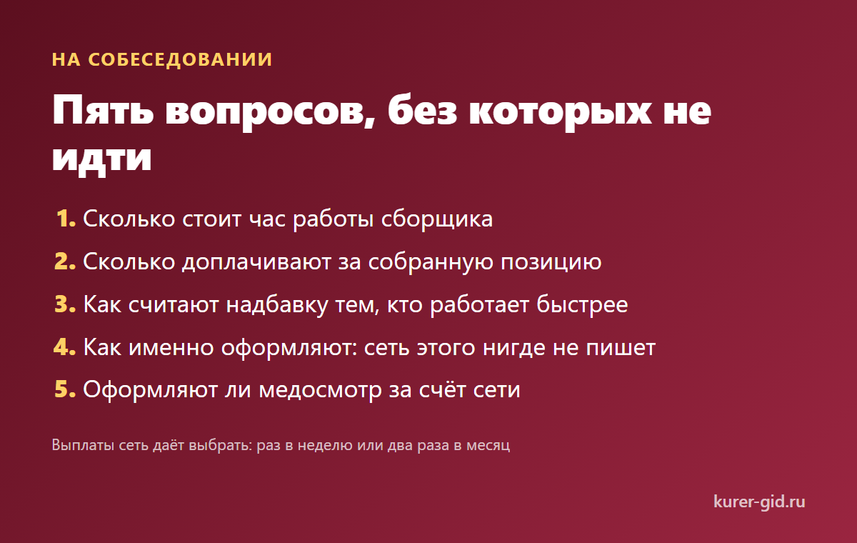 О чём спросить на собеседовании в Ленте