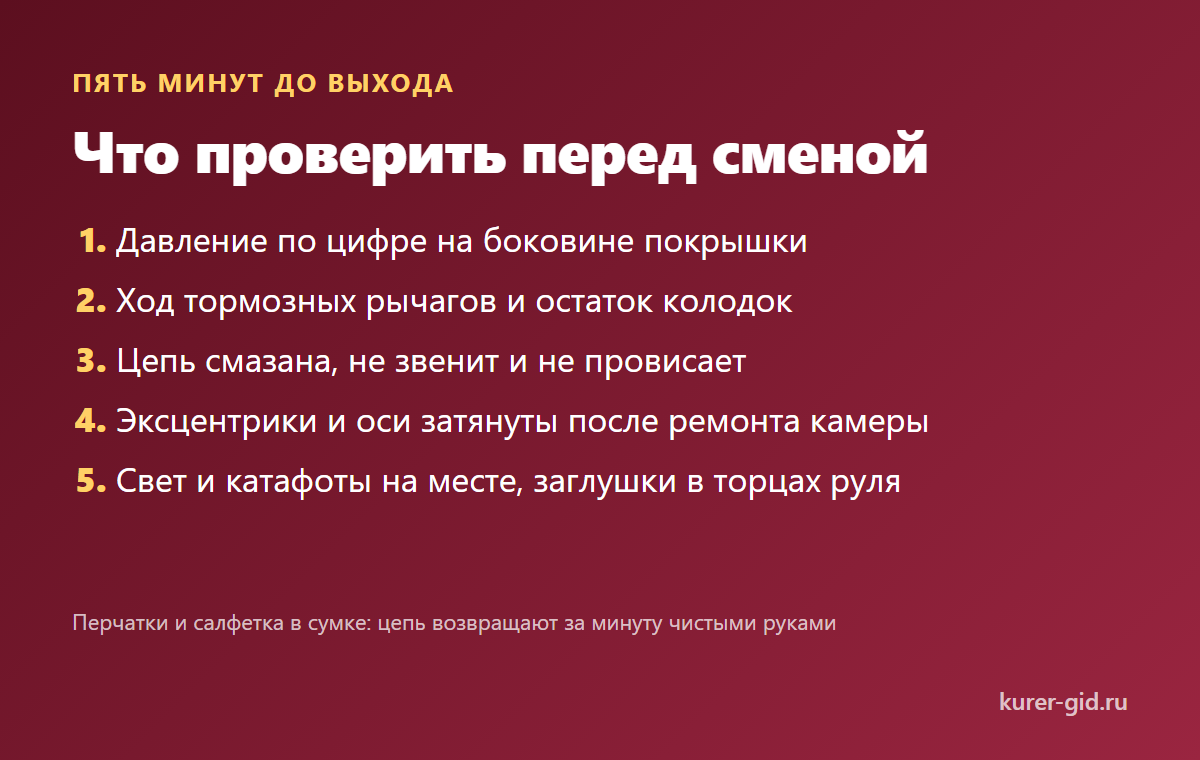 Что проверить перед сменой: пять минут, которые берегут слот