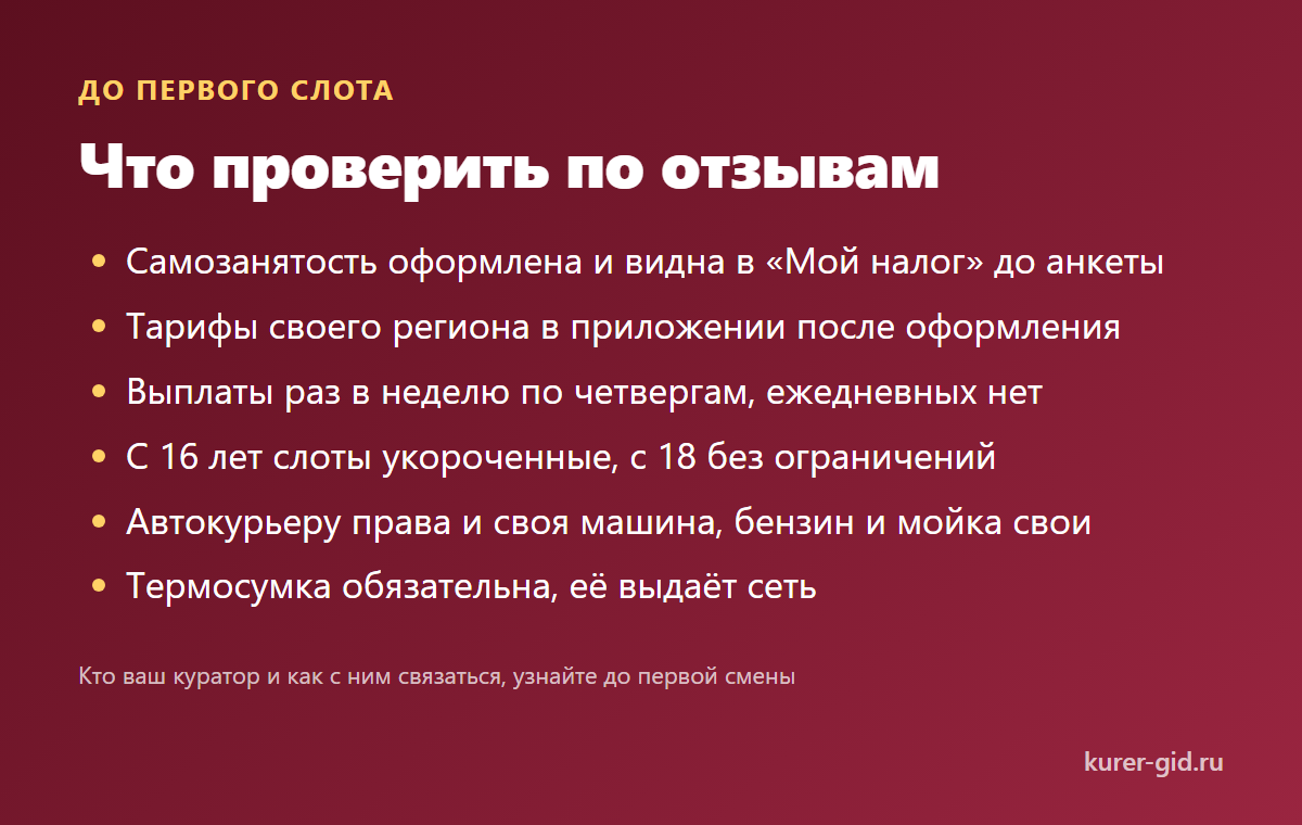 Что проверить до первого слота в Пятёрочке