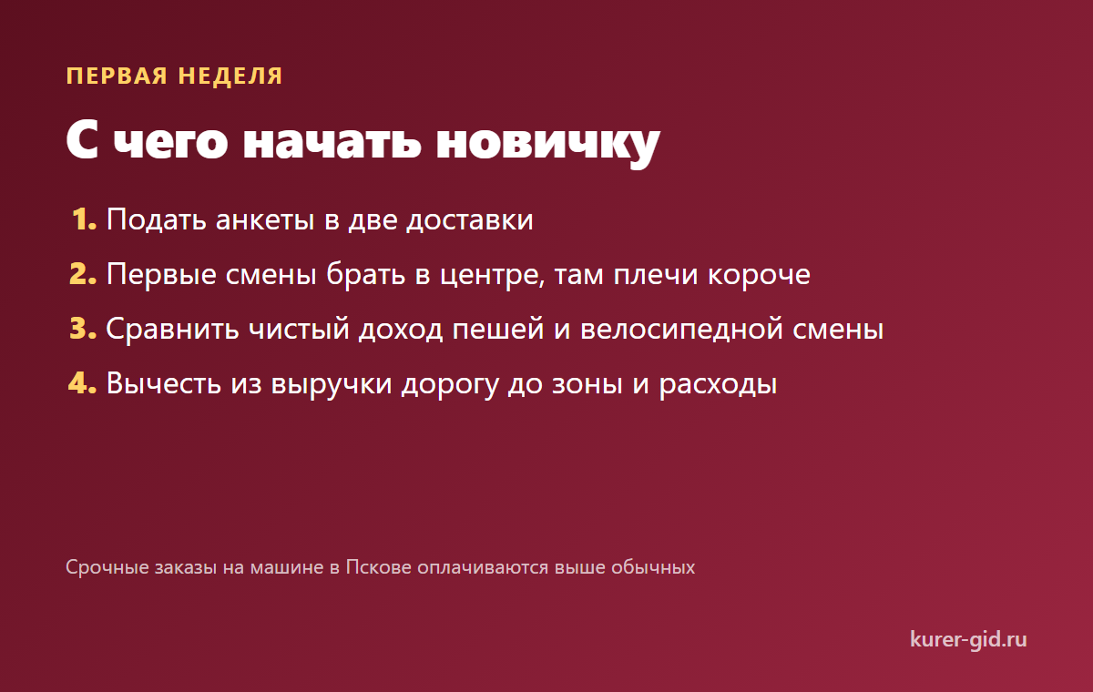 С чего начать новичку