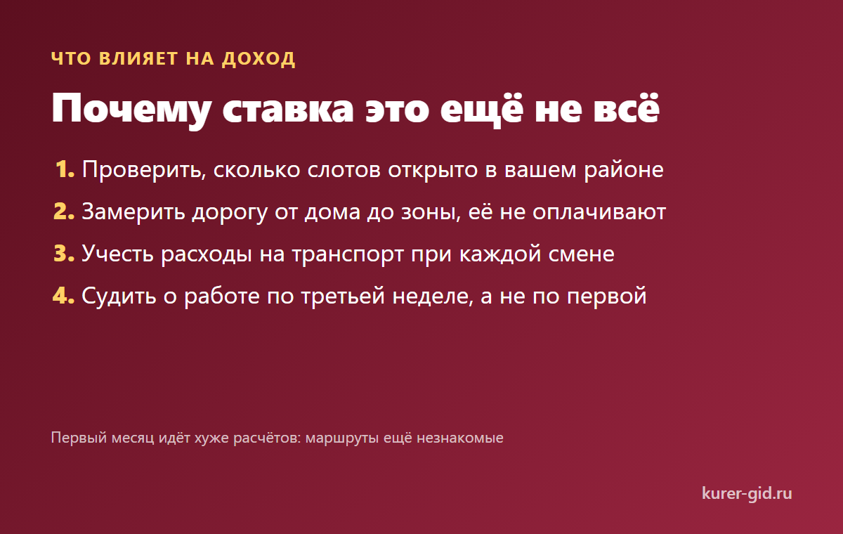 Почему ставка это ещё не доход